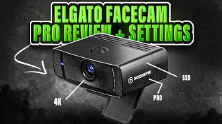 Elgato Facecam Pro Review  Settings For 2024 [upl. by Nosmas]