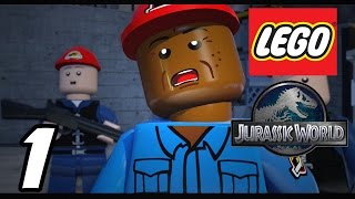 LEGO Jurassic World  Episode 1 quotRaptor Transferquot Gameplay Walkthrough 1080p [upl. by Ayatnohs]