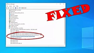 How To Fix Unknown USB Device Device Descriptor Request Failed Windows 1087 [upl. by Thorny745]