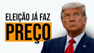 DESINVERSÃO DA CURVA APÓS DEBATE PRESIDENCIAL  Políticas do Trump podem ser inflacionárias [upl. by Aisena]