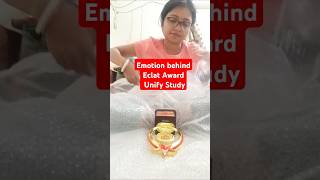 Emotion behind Eclat Award Unify Study motivation success ugcnet [upl. by Felice]