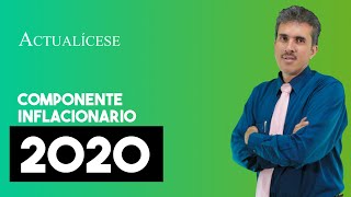 Componente inflacionario para los rendimientos financieros percibidos en 2020 [upl. by Lonny]