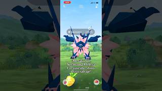 ¡NECROZMA MELENA CREPUSCULAR SHINY SALVAJE pokémongo pokemongo [upl. by Odille]