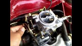 new kijang carb on Honda Life SA360 [upl. by Idola649]