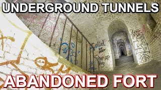 Exploring the Abandoned Tunnels of this 160 Year Old Fort [upl. by Anaytat]