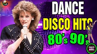 Disco Dance 80s 90s Hits Mix  Greatest Hits 80s 90s Dance Songs Eurodisco Megamix 66 [upl. by Adnaugal559]