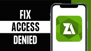 How to Fix Access Denied in Zarchiver 2024 [upl. by Ramak]