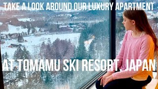 Risonare Tomamu Ski Resort Accommodation  Apartment  Suite walkthrough luxury with amazing views [upl. by Bower]