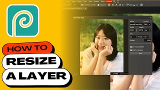 How to RESIZE a LAYER in Photopea [upl. by Deborath]