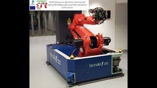 TECNALIA  AUTORECON MOBILE MANIPULATOR ROBOT FOR RECONFIGURABLE PRODUCTION LINES [upl. by Jojo]