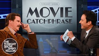 Movie Catchphrase with Ron Burgundy Will Ferrell  The Tonight Show Starring Jimmy Fallon [upl. by Orlantha602]