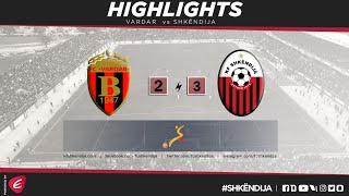 HIGHLIGHTS  Vardar vs Shkëndija 23  FMFL 1718 Round 28 [upl. by Odetta]