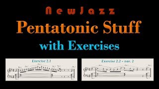 How to IMPROVISE JAZZ using the PENTATONIC SCALE  from basic to farout [upl. by Adiari976]