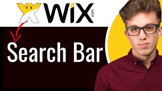 How to Add a Search Bar on Wix Website EASY [upl. by Medeah293]