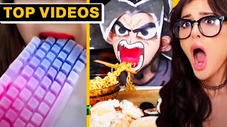 WEIRD MUKBANG FOOD That Went TOO FAR  SSSniperWolf [upl. by Keith574]