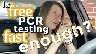 Take a Covid test for travel with me  Are free tests okay  PCR Test how its done from Walgreens [upl. by Oly726]