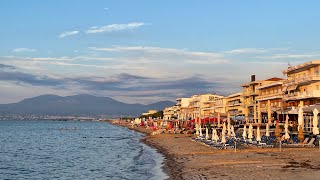 Peraia Beach Thessaloniki Greece Beach Walk [upl. by Chicoine471]