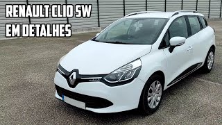 Renault Clio SW 2014 em Detalhes [upl. by Devonne]