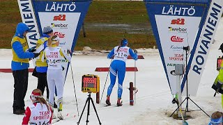 Maastohiihdon Suomen Cup 10112018 Rovaniemi [upl. by Mccullough872]