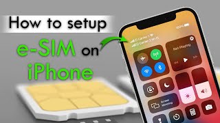 How to Activate ESim on iPhone 📱  iphone esim ministudy [upl. by Atiran608]