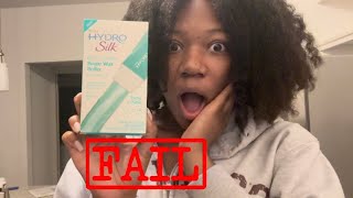 Wax Disaster Schick Hydro Silk wax yay or nay How to use [upl. by Aloiv]