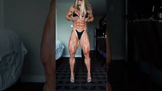 Rayane Fogal FBB quads muscle bodybuilder [upl. by Seni]