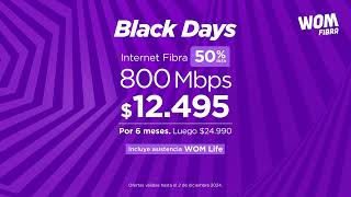 Comenzaron los Black Days Internet Fibra [upl. by Benkley736]