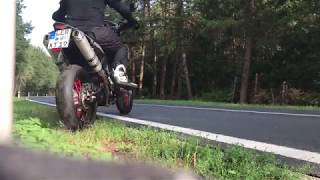 Yamaha XT 660 X  FlyBy  LeoVince x3 [upl. by Kassia]