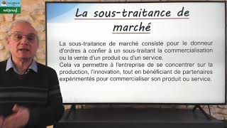 La soustraitance de marché [upl. by Hyacinthe]