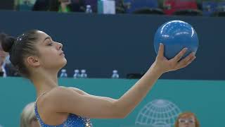 Sofia Raffaeli  Ginnastica ritmica  Coppa del Mondo  Baku  23423  palla [upl. by Delainey126]