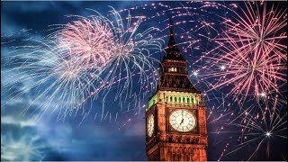 🔴 2024 LONDON BIG BEN NEW YEAR FIREWORKS AND COUNTDOWN HAPPY NEW YEAR [upl. by Inatirb]