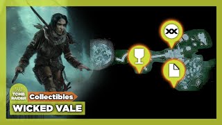 Rise of the Tomb Raider • Wicked Vale DLC Collectibles • 100 [upl. by Radu36]