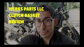 WERKS PARTS LLC CLUCH BASKET REVIEW SV1000S DL1000 KLV1000 CHUDDER FIX [upl. by Ynez935]