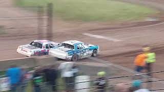 IMCA Stock Car heat race Beaver Dam Raceway 9212024 [upl. by Enial543]