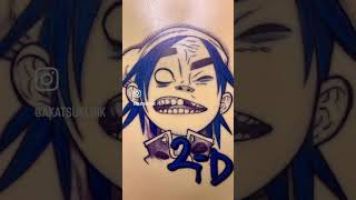 2d gorillaz songmachine crackerisland akatsuki [upl. by Celisse615]