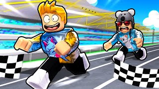 3000000 SPEED Race in Roblox RunStar Simulator [upl. by Iroak]