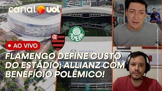 🔴 FLAMENGO PREVÊ CUSTO DE R 19 BILHÃO PARA CONSTRUIR ESTÁDIO [upl. by Damalis38]