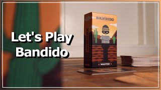 Lets Play Bandido Solo Playthrough [upl. by Eolande]