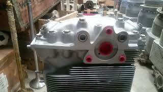 Continental AVDS 1790 Cylinder head and Cylinder Head Parts [upl. by Atteselrahc279]