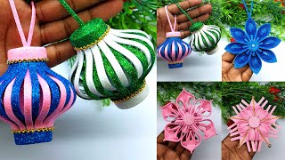 Low Budget Christmas Decorations at Home  Christmas Tree Decor  Decorate With Me  Dollar Tree DIY [upl. by Hadihahs]