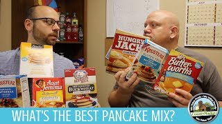 Whats the Best Tasting Pancake Mix  Blind Taste Test Rankings [upl. by Dianemarie]