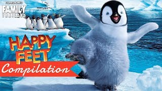 HAPPY FEET  All The Best Clips and Trailer Compilation  Animated Family Movie [upl. by Guidotti]