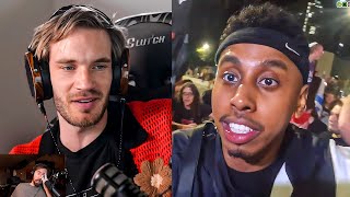 Johnny Somali Threatens PewDiePie [upl. by Imaj833]