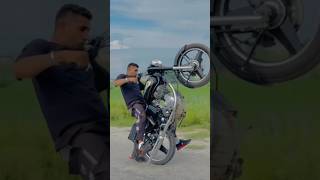 full modified splendor bike stunt video 😱 whatsapp status download loverssplendor splendor shorts [upl. by Kcirdehs167]