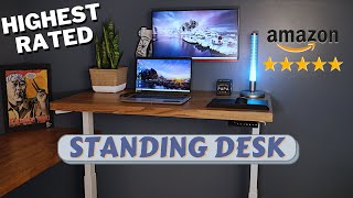 HAIAOJIA Electric Standing Desk Frame  REVIEW [upl. by Aeneus]