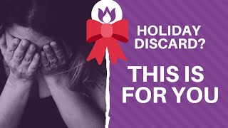 FEELING A NARCISSISTS HOLIDAY DISCARD This Video is for You [upl. by Yttik]