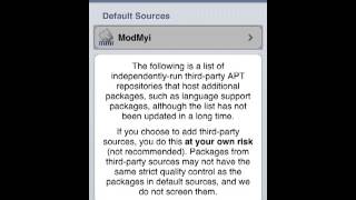 How to add ModMyi Cydia source Easiest way possible [upl. by Nahtiek268]