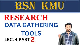 BSN  KMU  RESEARCH  DATA GATHERING TOOLS  HealthPlus01 [upl. by Saisoj174]