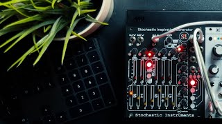 Generative Ambient Music with Stochastic Inspiration Generator Rings Timiszoara Ochd Beads [upl. by Alverson]