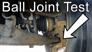 How to Check if a Ball Joint is Bad [upl. by Ayyidas]